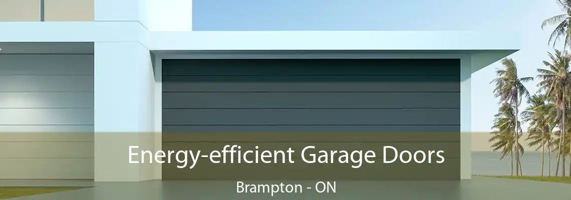 Energy-efficient Garage Doors Brampton - ON