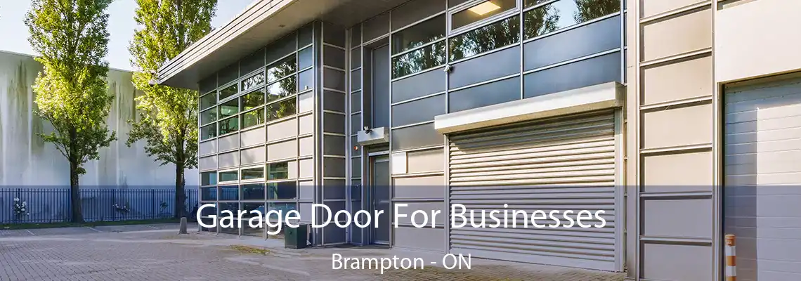 Garage Door For Businesses Brampton - ON