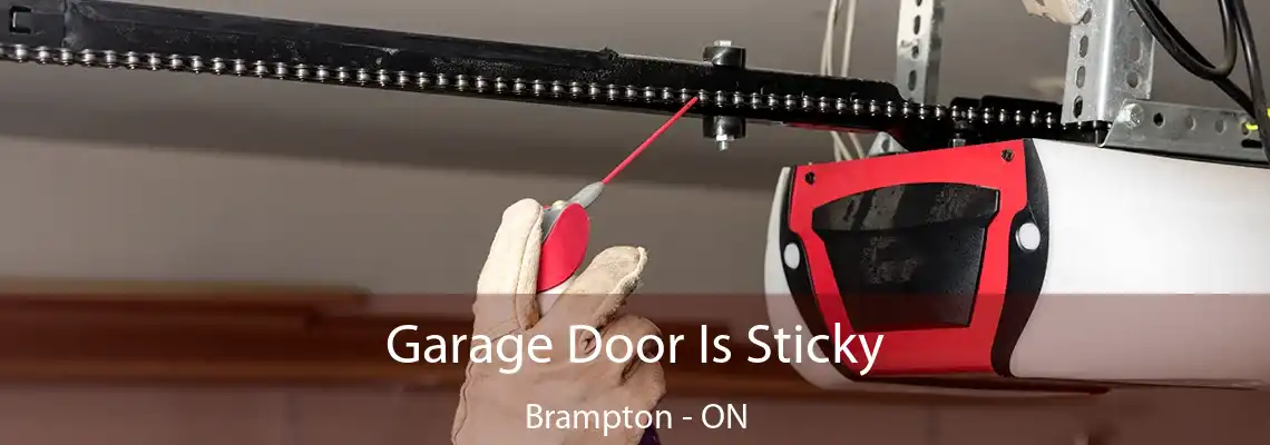 Garage Door Is Sticky Brampton - ON