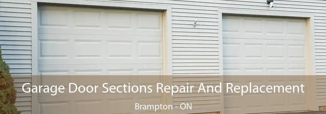 Garage Door Sections Repair And Replacement Brampton - ON